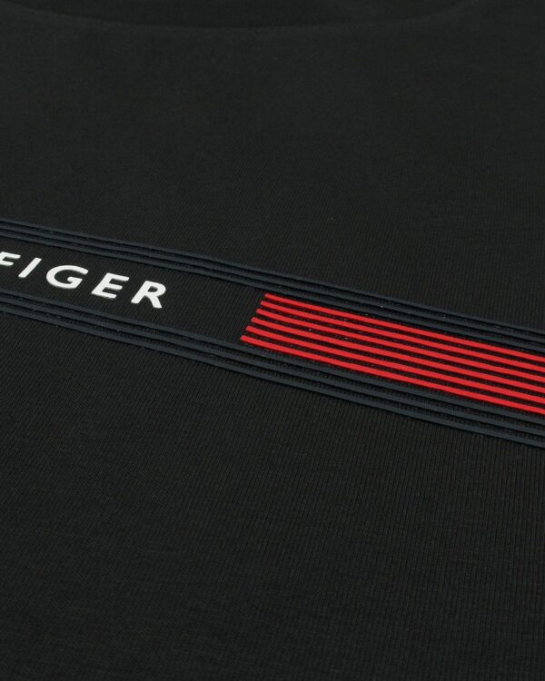 Premium Tommy High Men Tee - Black - Image 7