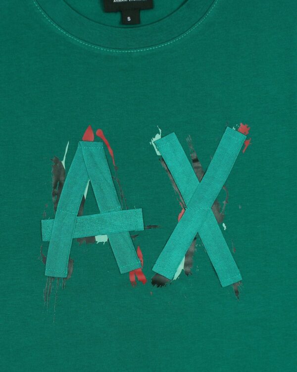 Premium A-X Designer Men Tee - Green - Image 6