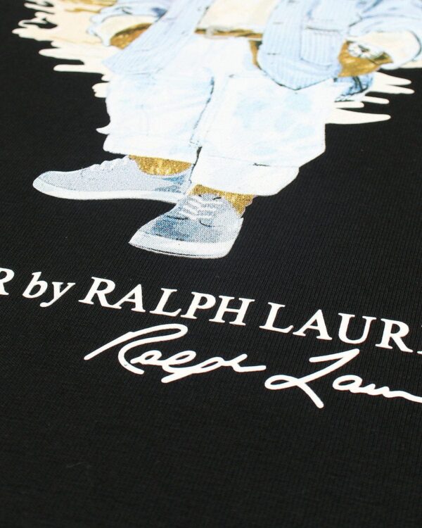 Exclusive R/L Men Bear Tee - Black - Image 7