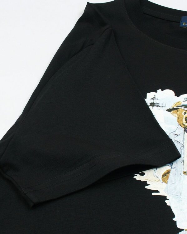 Exclusive R/L Men Bear Tee - Black - Image 8