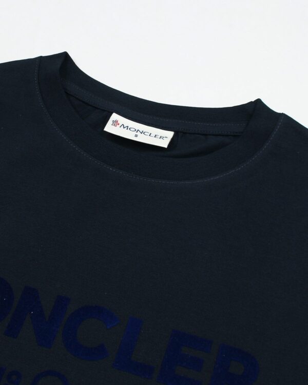 Premium Mon. Batch Men Tee - Navy Blue - Image 2