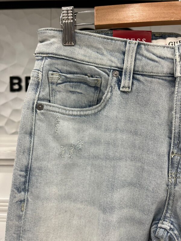 Faded Effect Straight Jeans - Image 3