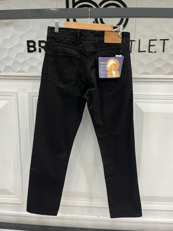 Loose Fit Jeans In Black - Image 2