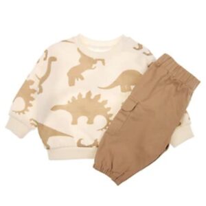 Baby Boys Long Sleeve Shirt and Trouser