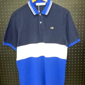 Multi Colour-Block Regular Fit Polo Shirt