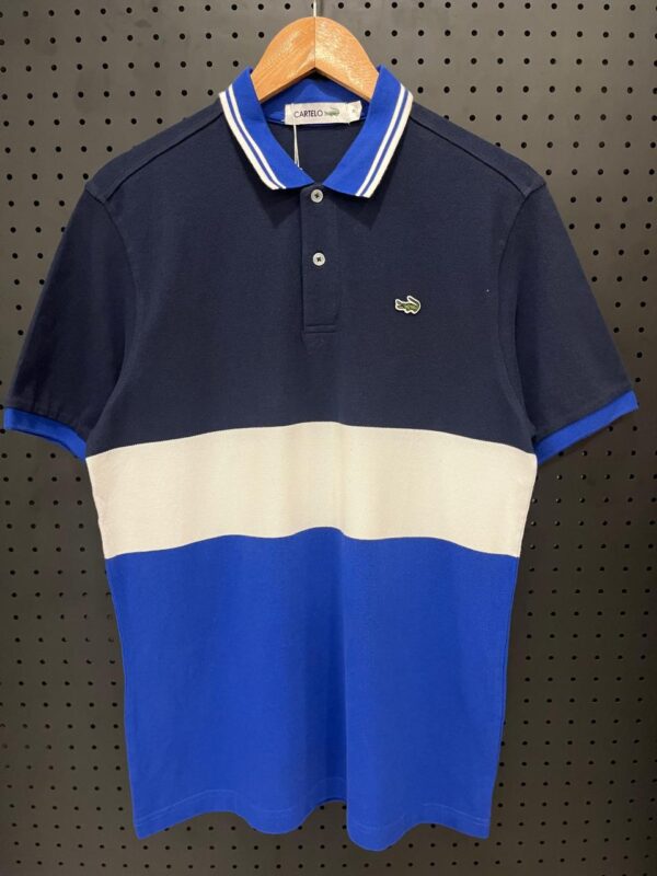 Multi Colour-Block Regular Fit Polo Shirt - Image 2