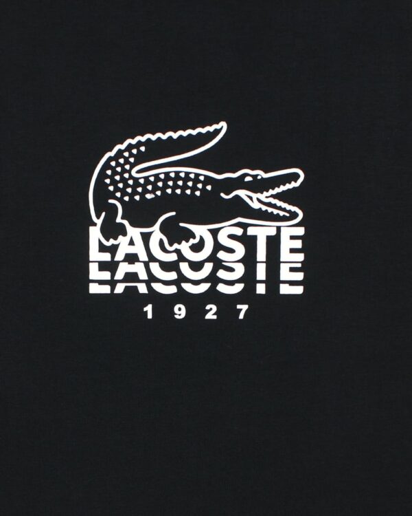 Lac. Men's Oversized Graphic Logo T-Shirt – Black - Image 8
