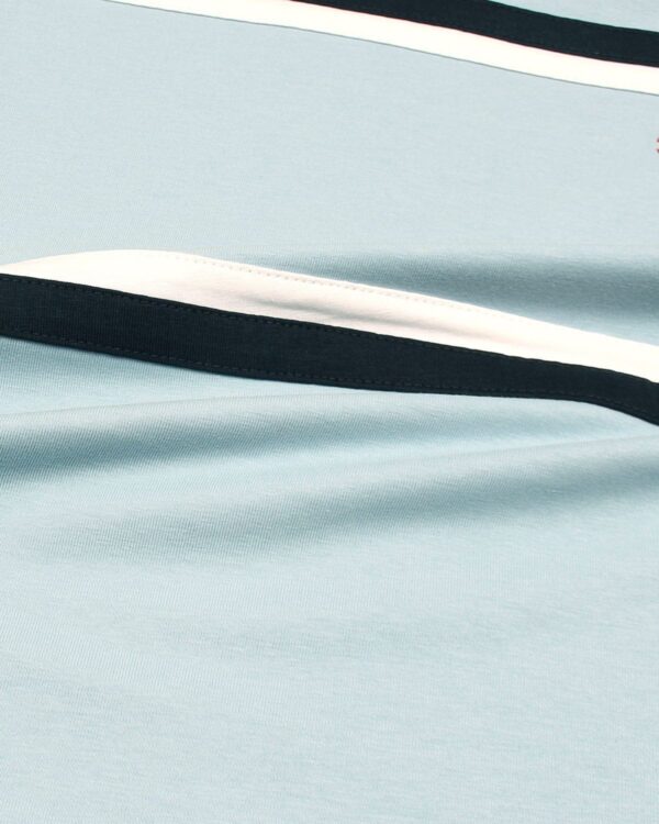 Exclusive Tommy Panel Men Tee - Sky Blue - Image 5