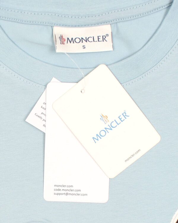 Premium Mon. Signature Men tee - Sky Blue - Image 4