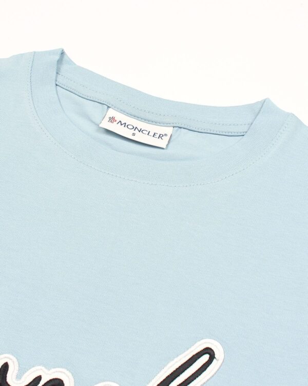 Premium Mon. Signature Men tee - Sky Blue - Image 6