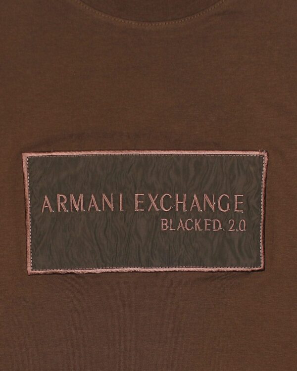 Premium A/X Patchina Men Tee - Brown - Image 6