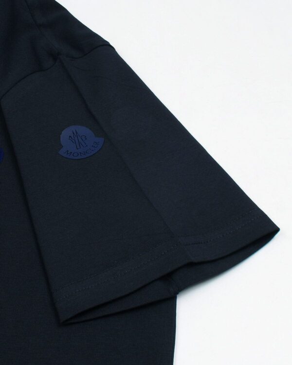 Premium Mon. Batch Men Tee - Navy Blue - Image 4