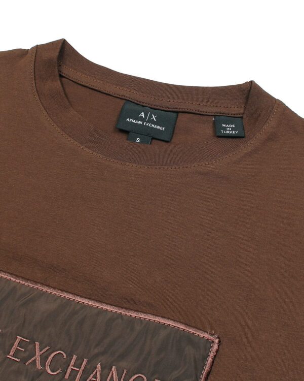 Premium A/X Patchina Men Tee - Brown - Image 7