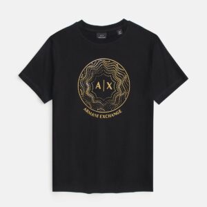 Exclusive A/X Men Gold Tee - Black