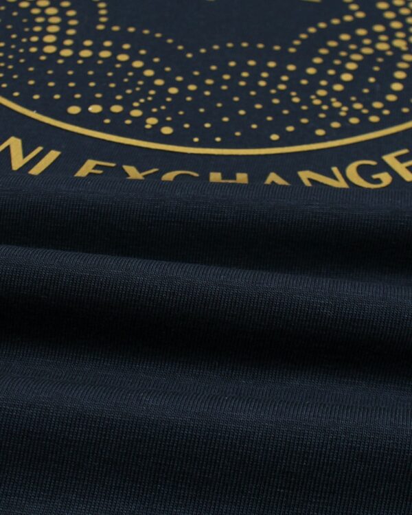 Exclusive A/X Men Gold Tee - Navy Blue - Image 4