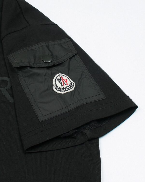 Exclusive Mon. Arm Pocket Men Tee - Black - Image 2