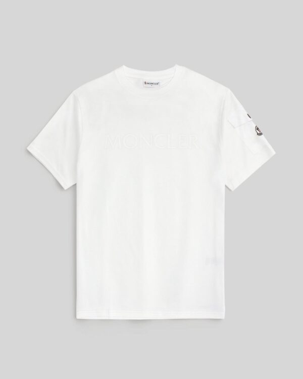 Exclusive Mon. Arm Pocket Men Tee - White