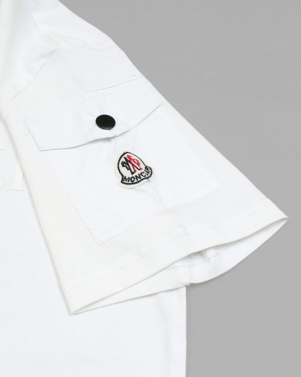 Exclusive Mon. Arm Pocket Men Tee - White - Image 2