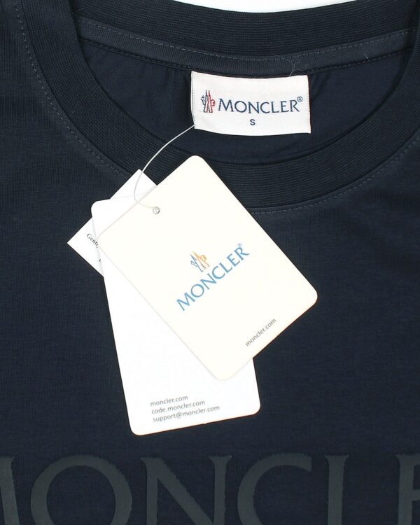 Exclusive Mon. Arm Pocket Men Tee - Navy Blue - Image 2