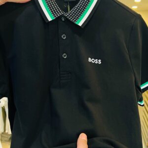 BOSS PIQUE COTTON PADDY POLO SHIRT