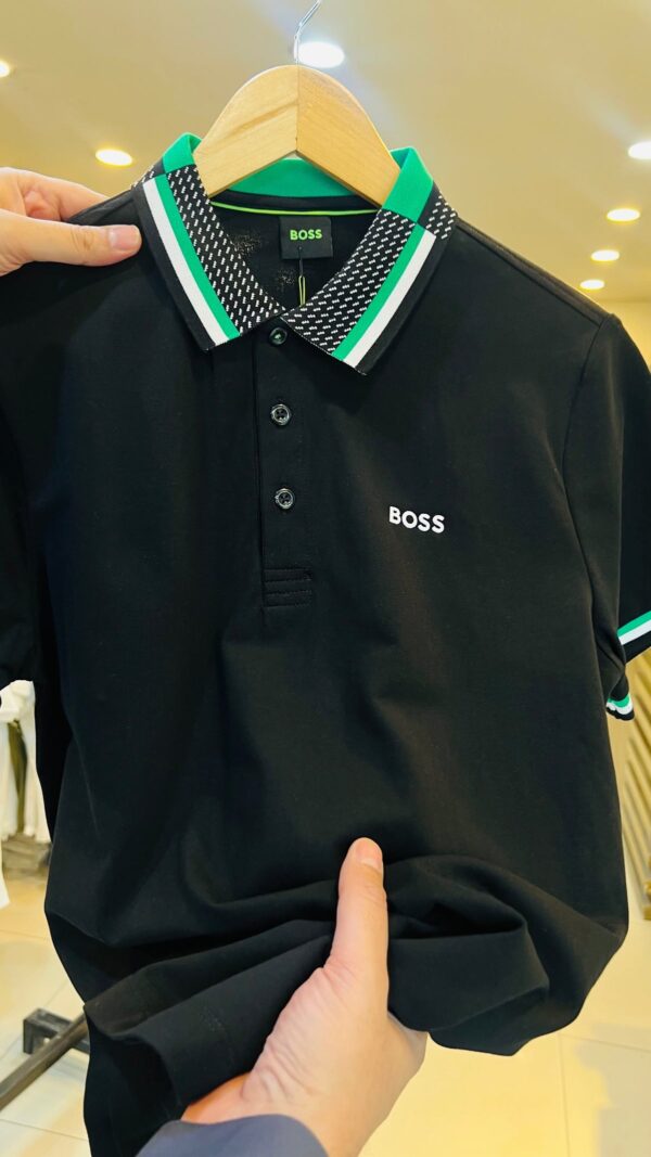 BOSS PIQUE COTTON PADDY POLO SHIRT