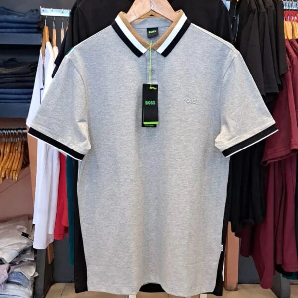 BOSS PIQUE COTTON PADDY POLO SHIRT