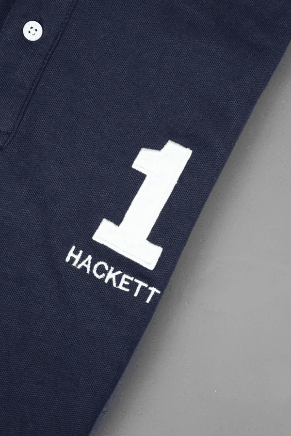Hackett London Short Sleeve Multi  Color Polo Shirt - Image 3