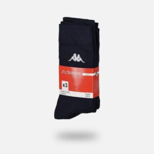 Kappa  Navy Blue Printed Cotton Socks - Pack of 3
