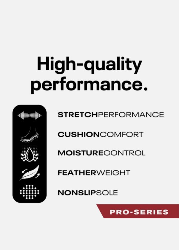 Reebok Men's Pro-Series Cotton Low Cut Socks (Pack of 6 ) - Image 3