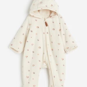 Hooded all-in-one suit