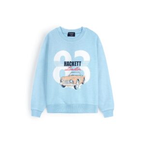 Kids HKT Car Sweat - Sky Blue