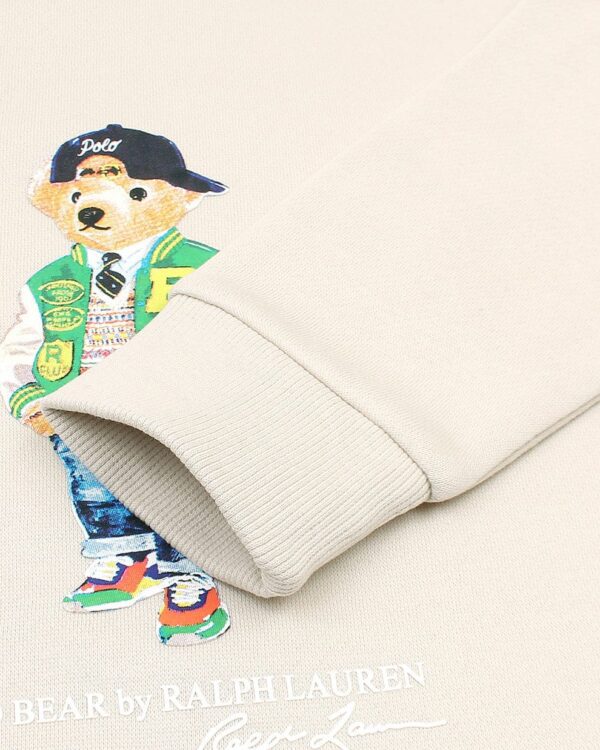 Kids Green Bear SweatShirt - Image 3