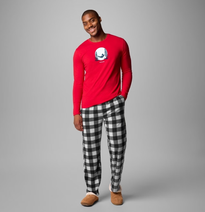 Plaid Pajama Pants for Men