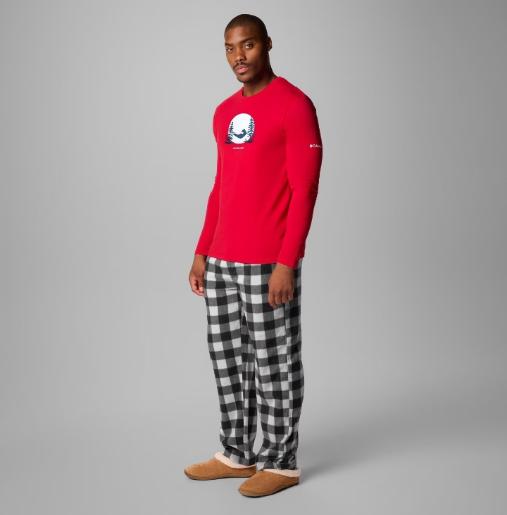 Plaid Pajama Pants for Men - Image 2