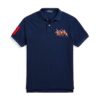 Custom Slim Fit Triple-Pony Polo Shirt