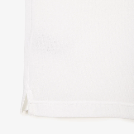 Lacoste White Men's Slim Fit Polo Shirts - Image 4